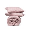 Σετ Σεντόνια Cotton Feelings 2048 Powder Υπέρδιπλο με λάστιχο (170x205+30)