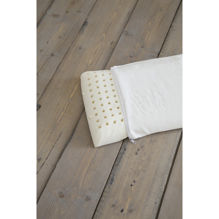 Nima Bebe Μαξιλάρι 30x40+6 - Latex Λευκό