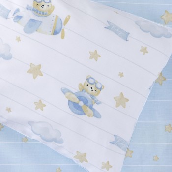 Kocoon Bebe Σετ Παπλωματοθήκη Κούνιας - Beary    (1 x 110x145   30x40)