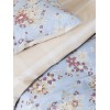 Nima Home Σετ Σεντόνια Υπέρδιπλα - Blume Γαλάζιο, Σομόν   (2 x 240x260 + 2  52x72)