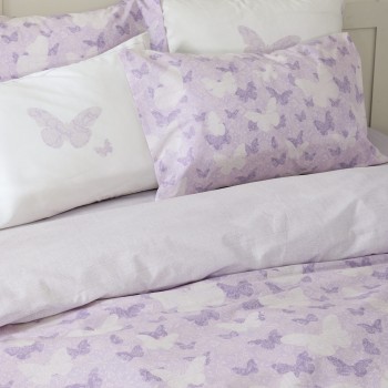 Nima Home Σετ Σεντόνια Υπέρδιπλα - Beta Ροζ, Λιλά   (2 x 240x260 + 2  52x72)