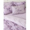 Nima Home Σετ Σεντόνια Μονά - Florelia Λιλά   (2 x 170x260   52x72)