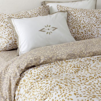 Nima Home Σετ Σεντόνια Μονά με Λάστιχο - Kalif Μπεζ     (1 x 100x200+32  x 170x260   52x72)