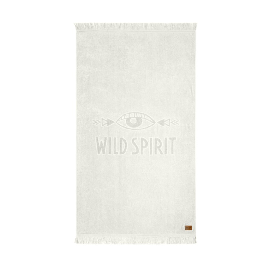 Nima Home Πετσέτα Θαλάσσης 90x160 - Wild Spirit Jacquard Μπεζ