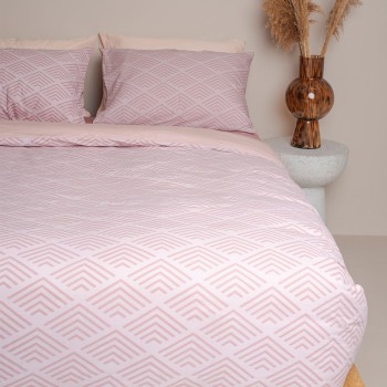 Παπλωματοθήκη Cotton Feelings 2048 Powder Υπέρδιπλη (230x250)