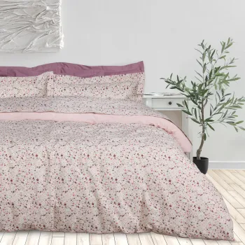 DAS HOME ΚΟΥΒΕΡΛΙ ΥΠΕΡΔΙΠΛΟ DAILY 3170 PINK, TAUPE