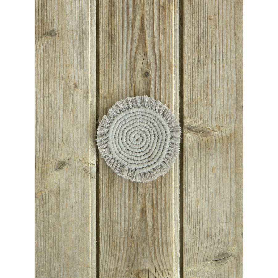 Nima Home Σετ Σουβέρ 4 x 10x10 - Florian Gray Γκρι