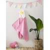 Nima Kids Παιδική κάπα 70x120 με κουκουλα - Princess Ροζ, Λευκό