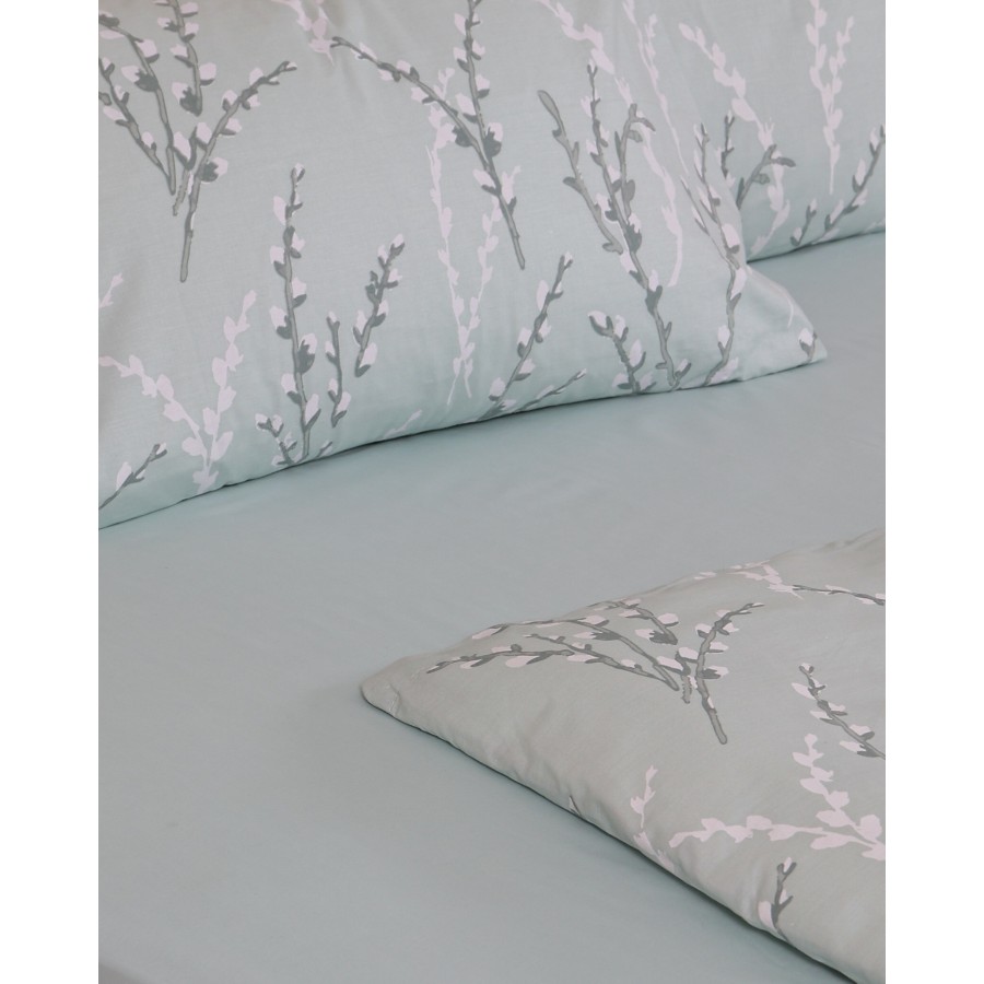 Σετ Σεντόνια Cotton Feelings 2054 Aqua Μονό (165x270)