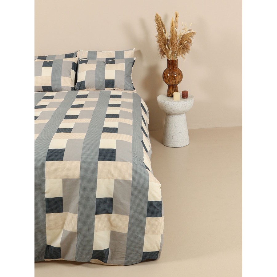 Σετ Σεντόνια Cotton Feelings 2056 Διπλό με λάστιχο (150x205+30)