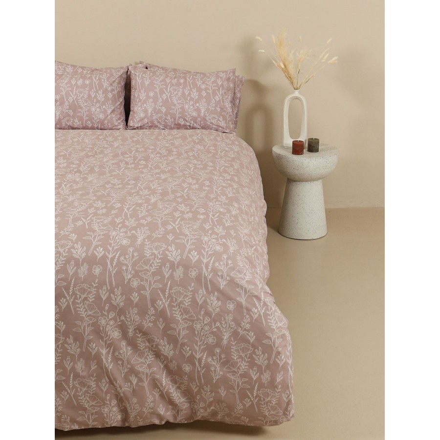 Σετ Σεντόνια Cotton Feelings 2050 Powder Υπέρδιπλο με λάστιχο (170x205+30)