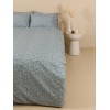 Σετ Σεντόνια Cotton Feelings 2052 Aqua Υπέρδιπλο με λάστιχο (170x205+30)