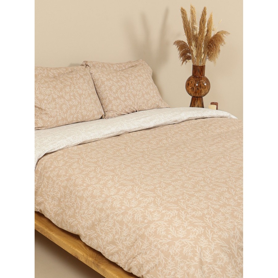 Σετ Σεντόνια Cotton Feelings 2052 Beige King Size (260x270)