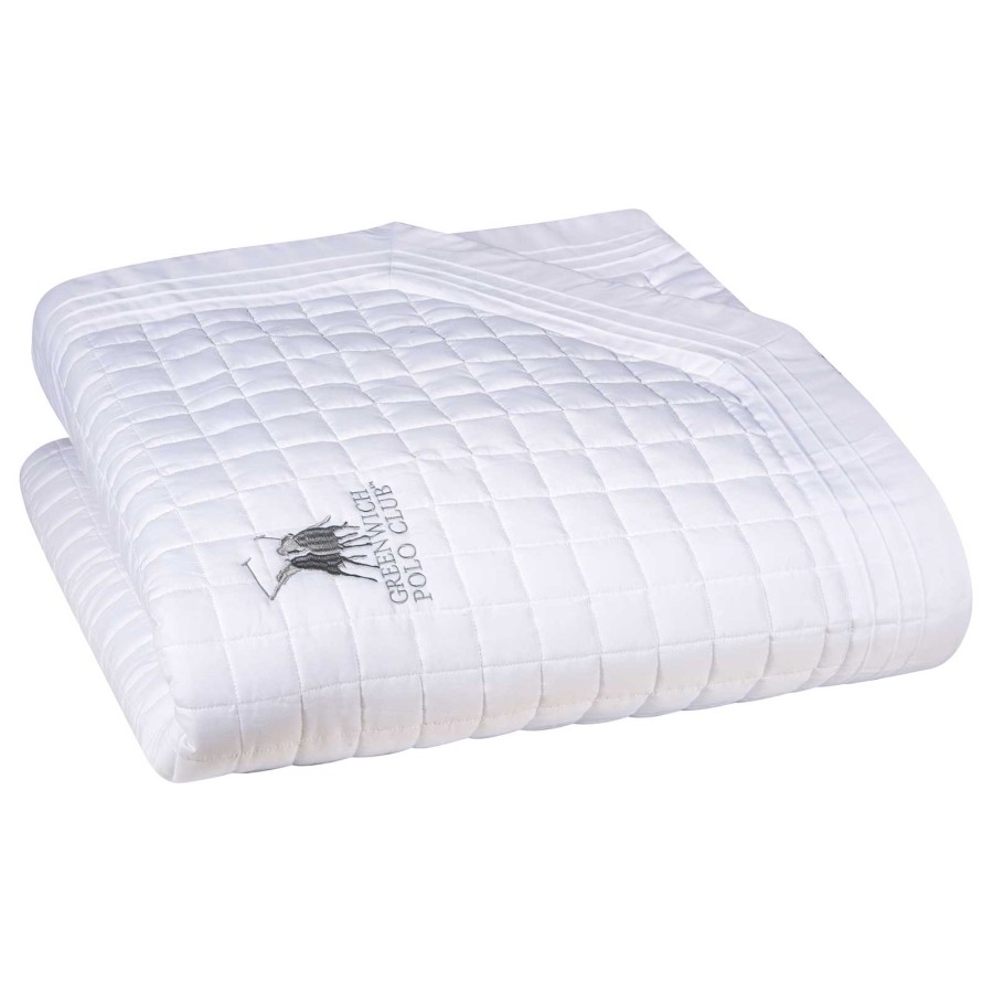 GREENWICH POLO CLUB ΚΟΥΒΕΡΤΟΡΙΟ KING CLASSIC 2354 WHITE
