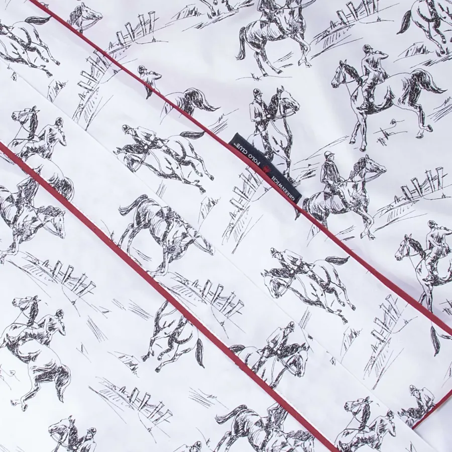 GREENWICH POLO CLUB ΣΕΤ ΣΕΝΤΟΝΙΑ ΥΠΕΡΔΙΠΛΑ 2263 BLACK, WHITE