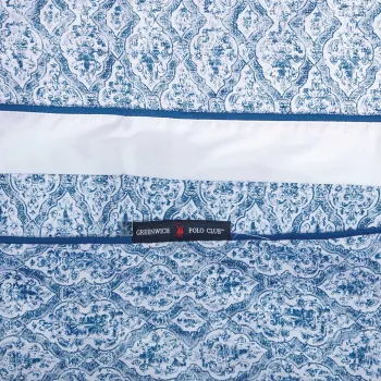 GREENWICH POLO CLUB ΣΕΤ ΣΕΝΤΟΝΙΑ KING ESSENTIAL 2268 BLUE, WHITE
