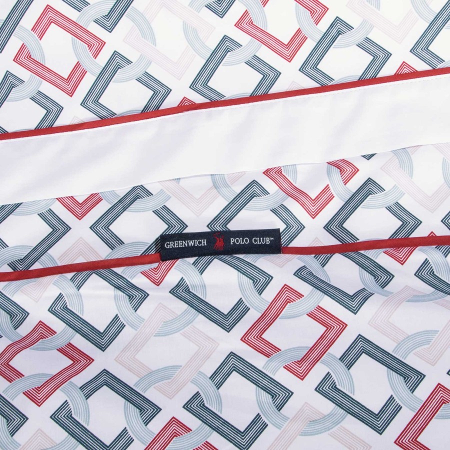 GREENWICH POLO CLUB ΣΕΤ ΣΕΝΤΟΝΙΑ KING ESSENTIAL 2269 BLUE, RED