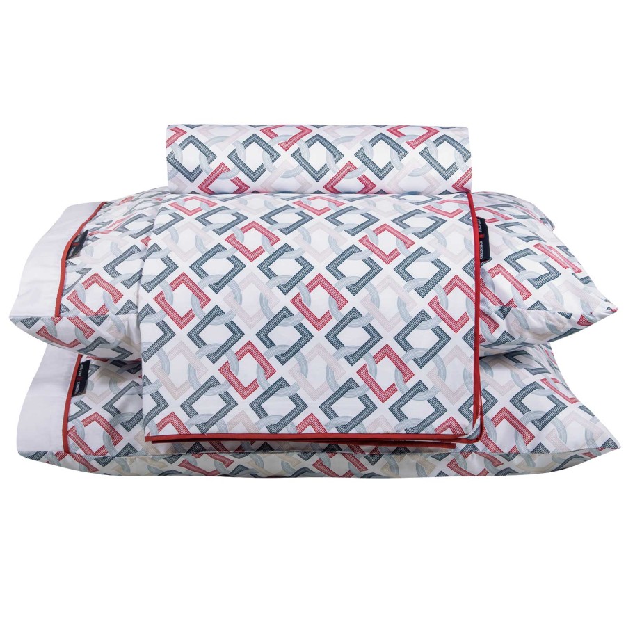 GREENWICH POLO CLUB ΣΕΤ ΣΕΝΤΟΝΙΑ KING ESSENTIAL 2269 BLUE, RED