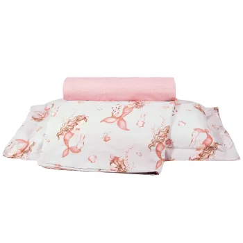 GREENWICH POLO CLUB ΣΕΤ ΣΕΝΤΟΝΙΑ ΜΟΝΑ ESSENTIAL 8853 GREY, PINK