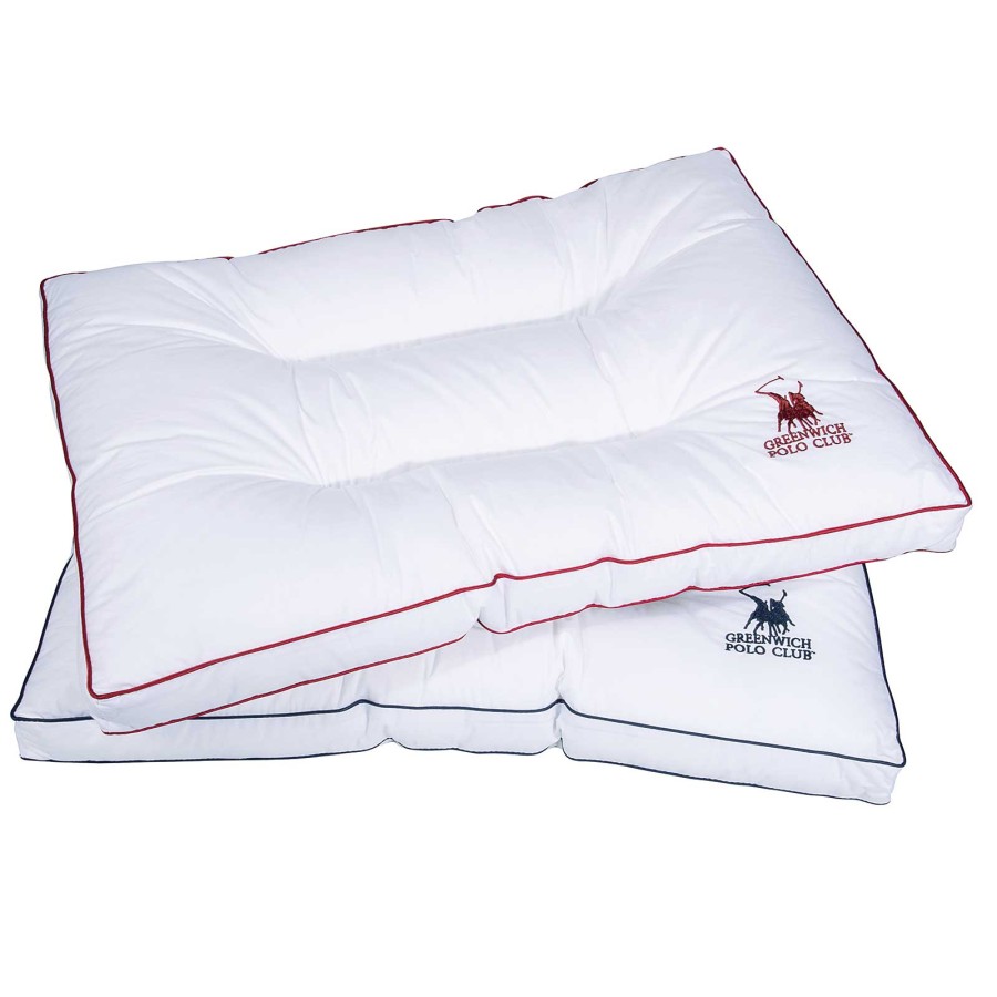 GREENWICH POLO CLUB ΑΝΑΤΟΜΙΚΟ ΜΑΞΙΛΑΡΙ 50Χ70 ESSENTIAL 2350 WHITE