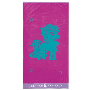 GREENWICH POLO CLUB JUNIOR ΠΕΤΣΕΤΑ ΘΑΛΑΣΣΗΣ 70Χ140 4074 MINT, PINK
