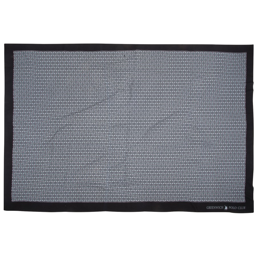 GREENWICH POLO CLUB ΠΑΡΕΟ ΘΑΛΑΣΣΗΣ 110Χ180 ESSENTIAL 4005 BLACK, GREY