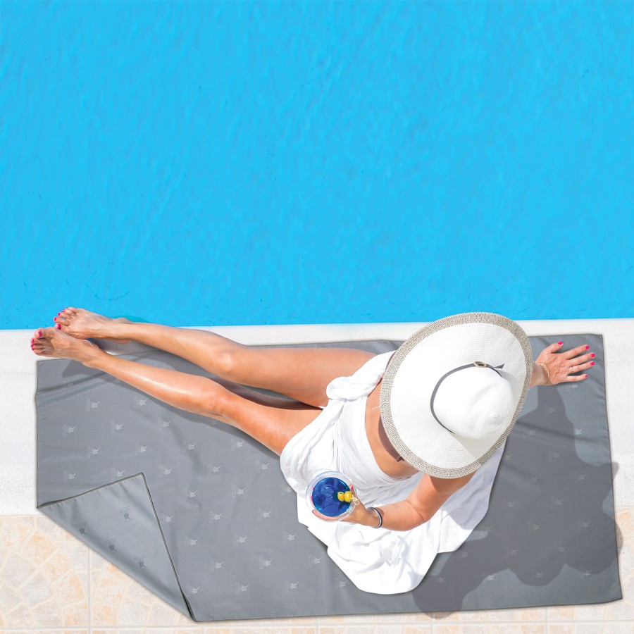 GREENWICH POLO CLUB ΠΕΤΣΕΤΑ ΘΑΛΑΣΣΗΣ 80Χ170 4031 GREY