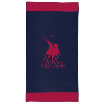 GREENWICH POLO CLUB ΠΕΤΣΕΤΑ ΘΑΛΑΣΣΗΣ 90Χ170 4048 BLUE, RED