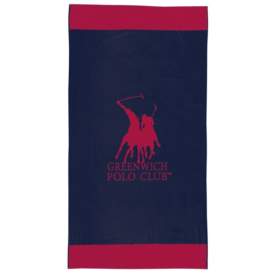 GREENWICH POLO CLUB ΠΕΤΣΕΤΑ ΘΑΛΑΣΣΗΣ 90Χ170 4048 BLUE, RED