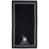 GREENWICH POLO CLUB ΠΕΤΣΕΤΑ ΘΑΛΑΣΣΗΣ 90Χ170 4049 BLACK, CREAM