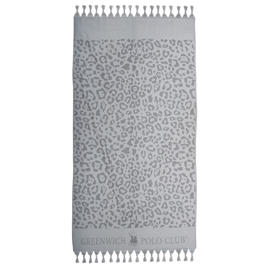 GREENWICH POLO CLUB ΠΕΤΣΕΤΑ-ΠΑΡΕΟ 90Χ170 4061 GREY