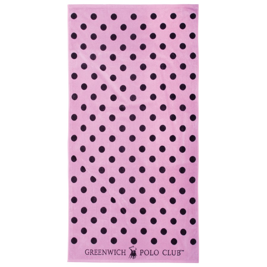 GREENWICH POLO CLUB ΠΕΤΣΕΤΑ ΘΑΛΑΣΣΗΣ 90Χ170 4072 BLACK, PINK