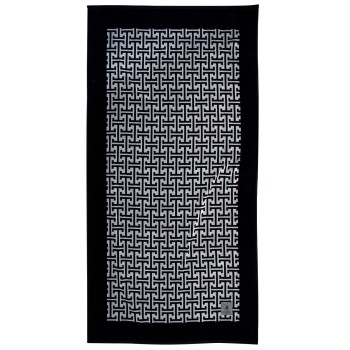 GREENWICH POLO CLUB ΠΕΤΣΕΤΑ ΘΑΛΑΣΣΗΣ 90Χ180 ESSENTIAL 4005 BLACK, GREY