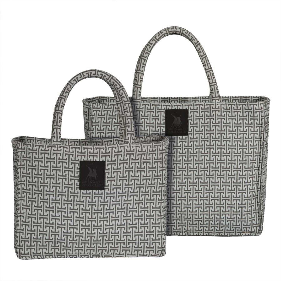 GREENWICH POLO CLUB ΤΣΑΝΤΑ ΘΑΛΑΣΣΗΣ 36X28 ESSENTIAL 4086 GREY