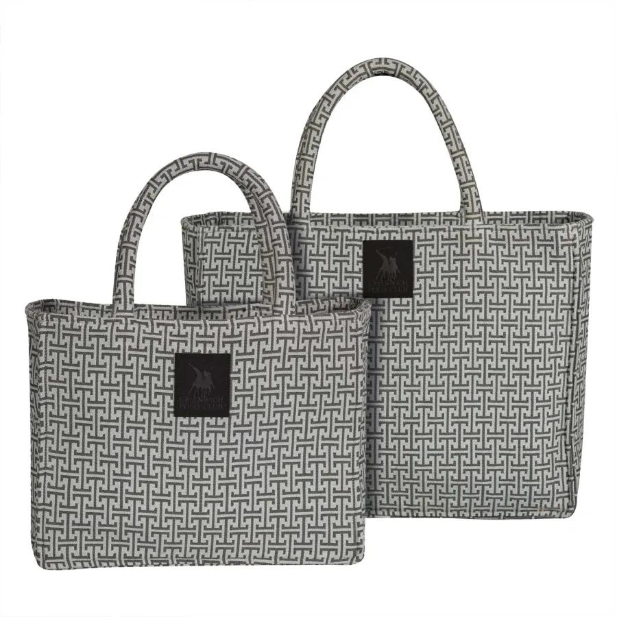 GREENWICH POLO CLUB ΤΣΑΝΤΑ ΘΑΛΑΣΣΗΣ 36X28 ESSENTIAL 4086 GREY