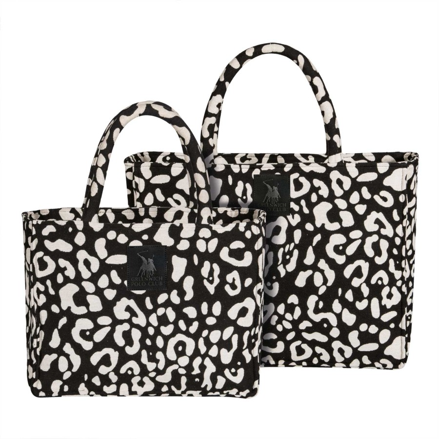 GREENWICH POLO CLUB ΤΣΑΝΤΑ ΘΑΛΑΣΣΗΣ 46X36 ESSENTIAL 4059 BLACK, TAUPE