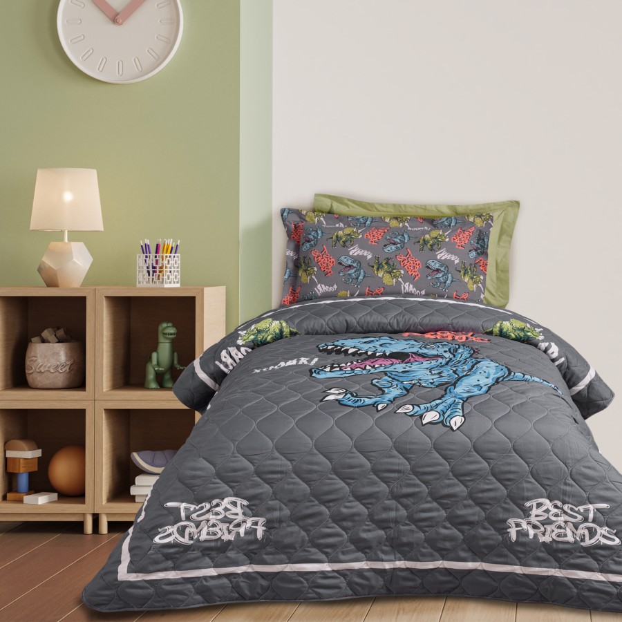 DAS KIDS ΚΟΥΒΕΡΛΙ ΜΟΝΟ 4931 CREAM, GREY