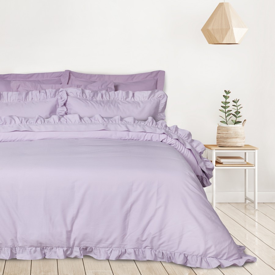 DAS HOME ΣΕΤ ΠΑΠΛΩΜΑΤΟΘΗΚΗ ΥΠΕΡΔΙΠΛΗ DAILY 3167 LILAC