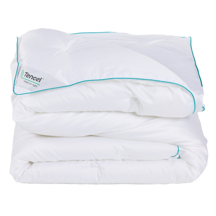 DAS HOME ΠΑΠΛΩΜΑ TENCEL 240Χ260 COMFORT 1429 WHITE