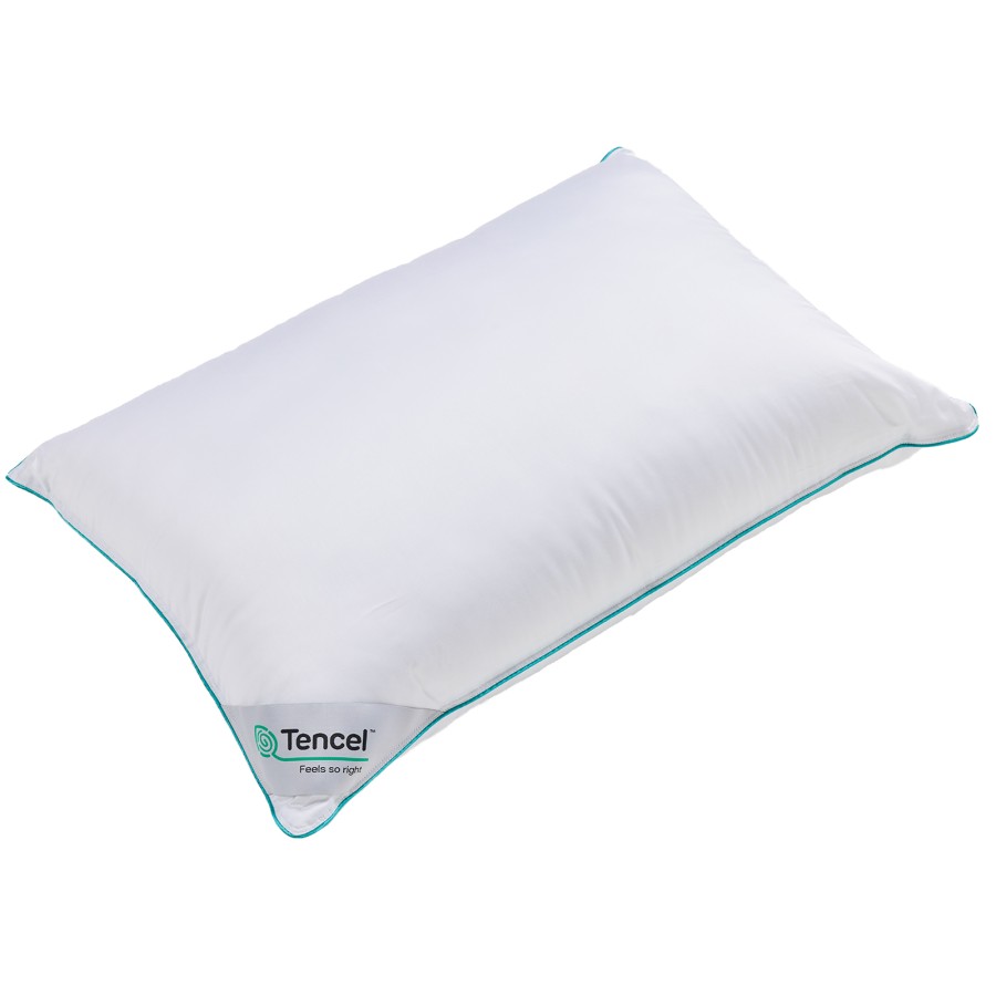DAS HOME ΜΑΞΙΛΑΡΙ TENCEL 50X70 COMFORT 1429 WHITE