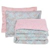 DAS HOME ΣΕΤ ΣΕΝΤΟΝΙΑ ΜΟΝΑ ΜΕ ΛΑΣΤΙΧΟ CASUAL 5428 MINT, ROSE