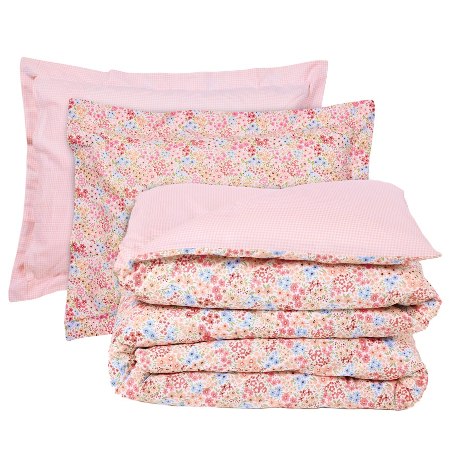 DAS HOME ΣΕΤ ΣΕΝΤΟΝΙΑ KING HAPPY 9671 PINK, SALMON