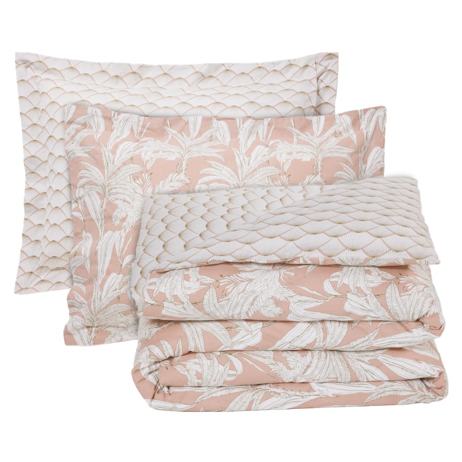 DAS HOME ΣΕΤ ΣΕΝΤΟΝΙΑ ΥΠΕΡΔΙΠΛΑ DAILY 3171 PINK, WHITE