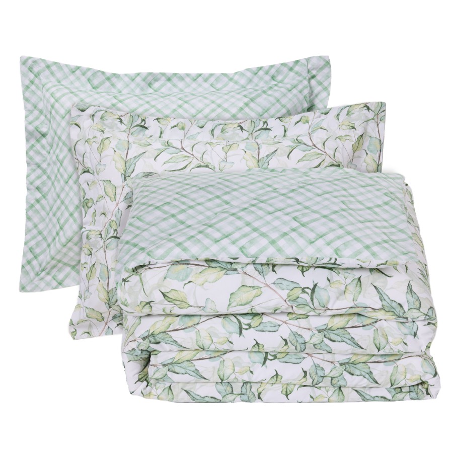 DAS HOME ΣΕΤ ΣΕΝΤΟΝΙΑ KING DAILY 3173 GREEN, WHITE