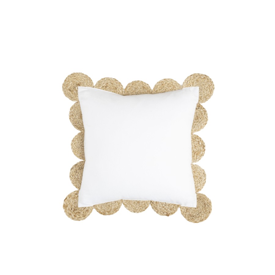 Nima Home Διακοσμητικό Μαξιλάρι 45x45 - Sage White Λευκό