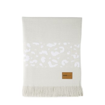 Nima Home Πετσέτα 90x160 - Leona Jacquard Μπεζ
