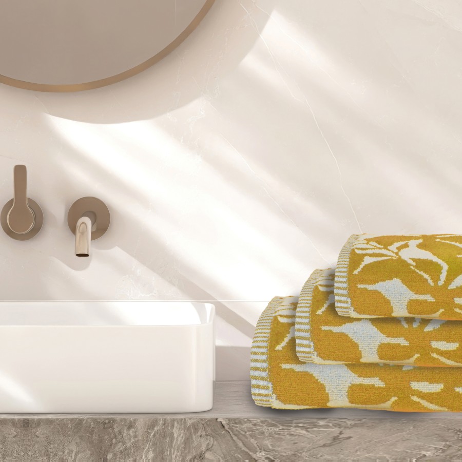 DAS HOME ΣΕΤ ΠΕΤΣΕΤΕΣ 3ΤΕΜΑΧΙΑ DAILY 0794 OCHRE