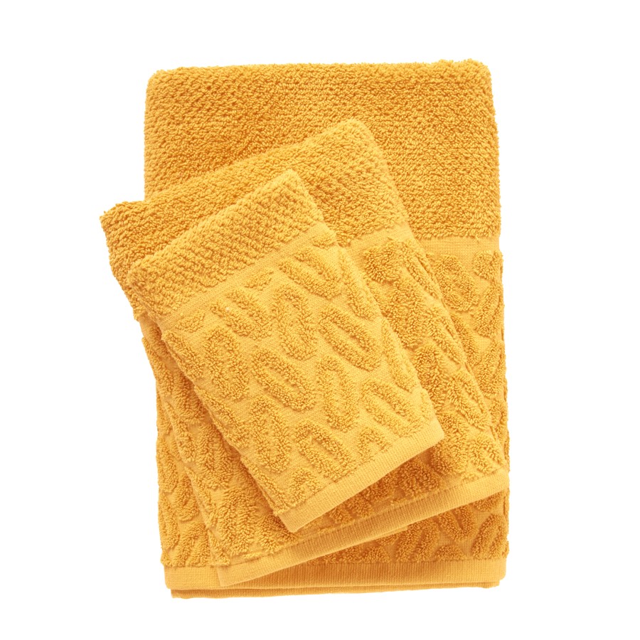 DAS HOME ΣΕΤ ΠΕΤΣΕΤΕΣ 3ΤΕΜΑΧΙΩΝ BEST 0784 OCHRE