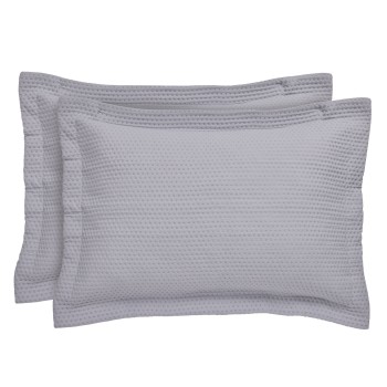 DAS HOME ΖΕΥΓΟΣ ΜΑΞΙΛΑΡΟΘΗΚΕΣ HAPPY GREY 9635 GREY