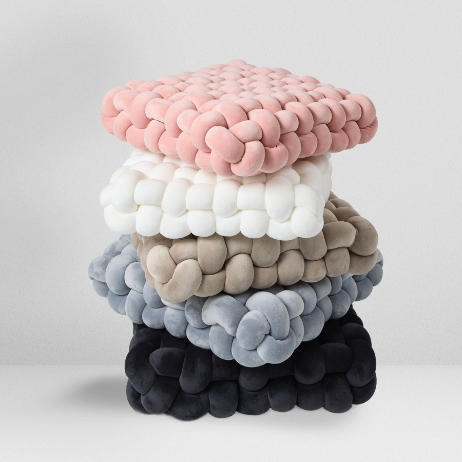 DAS HOME ΔΙΑΚΟΣΜΗΤΙΚΟ ΜΑΞΙΛΑΡΙ 40X40 2282 GREY